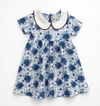 VESTIDO ADA  FLOR AZUL 