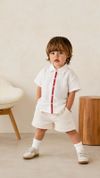 CAMISA LEE LISTRA ÚNICA OFF WHITE