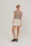 SHORTS SAIA ROMA - NATURAL