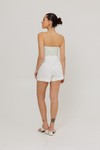 SHORTS SAIA ROMA - OFF WHITE