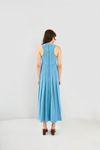 VESTIDO LONGO PESPONTADO IZAR ACQUA