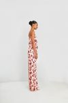 CALÇA PANTALONA ESTAMPADA NAVI FLORAL NINA