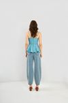 BLUSA COM PEPLUM REGOR ACQUA