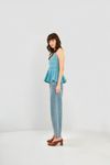 BLUSA COM PEPLUM REGOR ACQUA