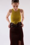 SAIA LONGUETE FENDA CURVA DENIM PRISCILA