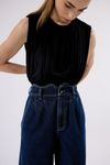 BLUSA COM JERSEY TORCIDO ESTER