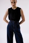 BLUSA COM JERSEY TORCIDO ESTER