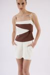 SHORT SAIA BICOLOR HILDA
