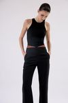 CALÇA RETA BICOLOR HILDA