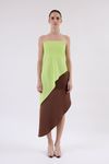 BLUSA ASSIMETRICA COM TRICOT EVA