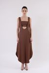 VESTIDO MIDI SALOPETE EVA