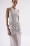 VESTIDO MIDI COM SEDA MIRELLA