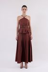 BLUSA ACINTURADA PREGAS CASSIA