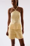 BLUSA ACINTURADA PREGAS CASSIA