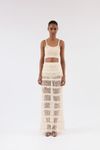 SAIA MIDI FRANJA BOUCLE GABRIELA