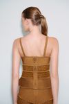 BLUSA PEPLUM GUIPURE NOUVEAU ARABELLA