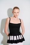 BLUSA PEPLUM PARCIAL WANDA