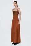 VESTIDO LONGO COM BUSTO DE TRICOT OPHELIA