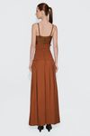 VESTIDO LONGO COM BUSTO DE TRICOT OPHELIA