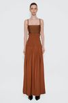 VESTIDO LONGO COM BUSTO DE TRICOT OPHELIA
