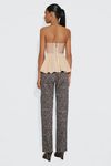 BLUSA SEM ALÇA BUSTO DE TRICOT SUZAN