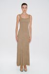 VESTIDO MIDI RETO ALÇA ARYA