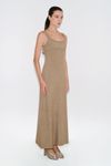 VESTIDO MIDI RETO ALÇA ARYA