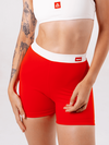 SHORT OLD CROSS VERMELHO INTENSO