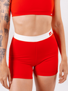 SHORT OLD CROSS VERMELHO INTENSO