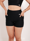 SHORT GLOW PRETO