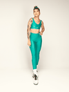 LEGGING SHINE VERDE JADE