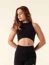 CROPPED MAXI PRETO