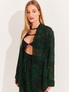 blusa kimono animal print verde 140104 rayo