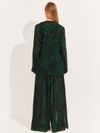 blusa kimono animal print verde 140104 rayo