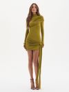 vestido curto verde alice 0753 oásis resortwear