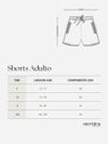 shorts masculino listrado 610207 mer bleu