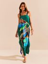 vestido dupla face duo floral 1745 de chelles