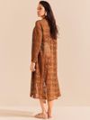 maiô e cardigan tela marrom 1934 de chelles
