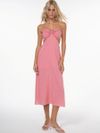 vestido midi mel rosa VE18 triya