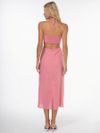 vestido midi mel rosa VE18 triya