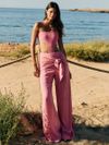calça pantalona margot rosa CL13 triya