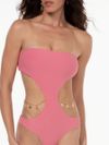 maiô e calça rosa M09 triya