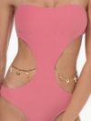 maiô e calça rosa M09 triya