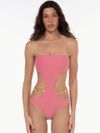 maiô e calça rosa M09 triya