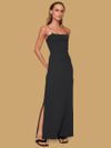 vestido longo preto basalto 8225403 lua luá