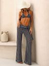 calça pantalona listrada sailor HBS28 hy brasil