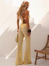 calça pantalona amarelo panna HBS21 hy brasil