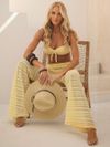 calça pantalona amarelo panna HBS21 hy brasil