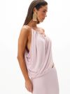conjunto blusa e saia malva roxo 0455 oásis resortwear