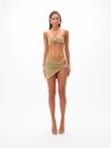 conjunto biquíni e saia peônia verde 0471 oásis resortwear